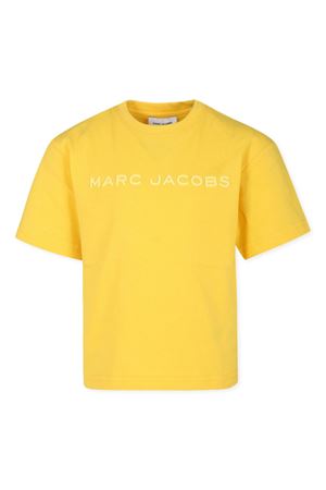 tshirt in cotone giallo MARC JACOBS KIDS | W60317566